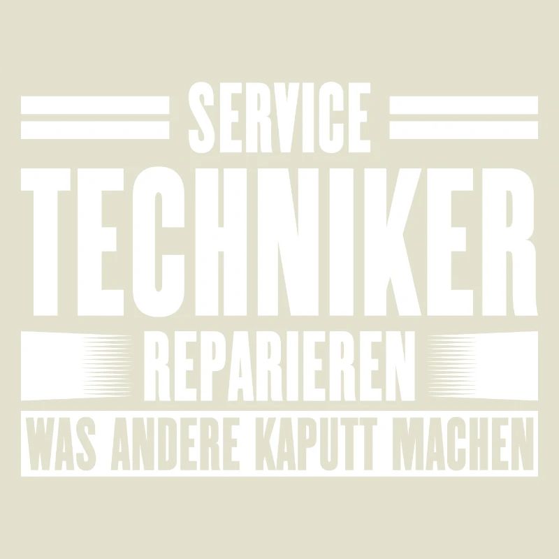 Service Technician Support Solution Slogan Service