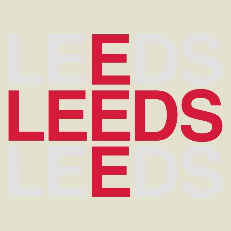 Drapeau de l’Union Jack de l’Angleterre de LEEDS