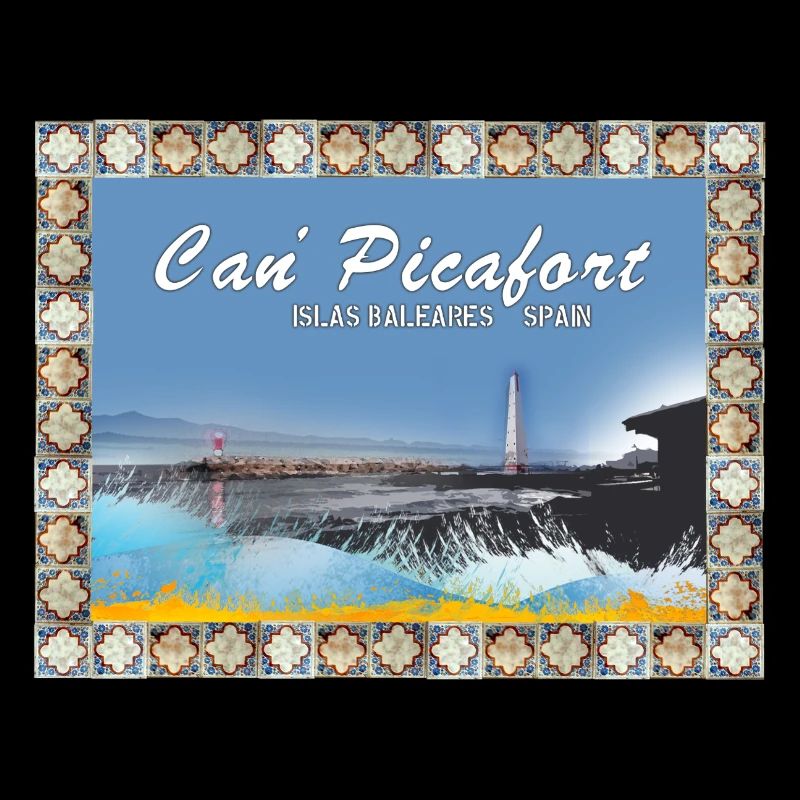 Can Picafort Illustration côtière