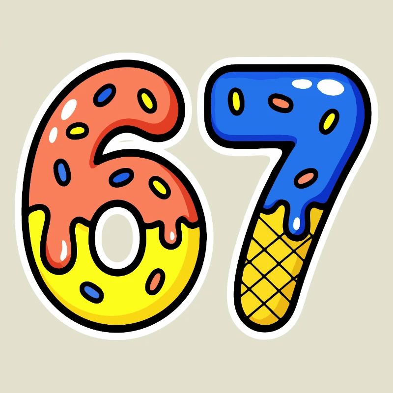 Sixty-seven, 67, 6, 7