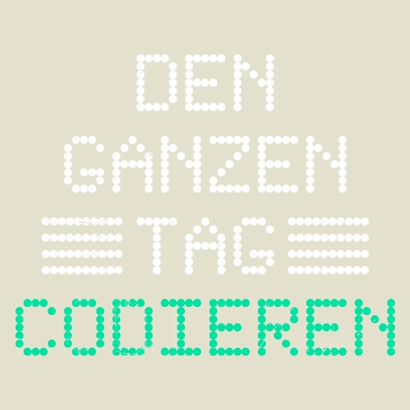Nerd Computer DEN GANZEN TAG CODIEREN LUSTIG