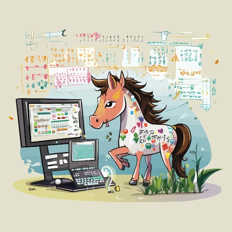 Digital Graffiti Pony