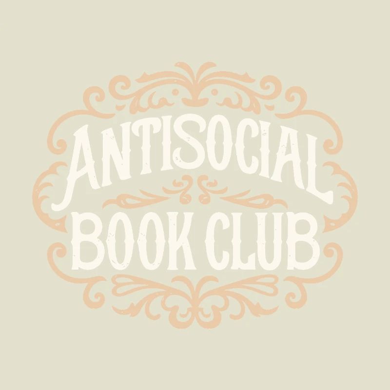 Antisocial book club funny introvert reader gothic