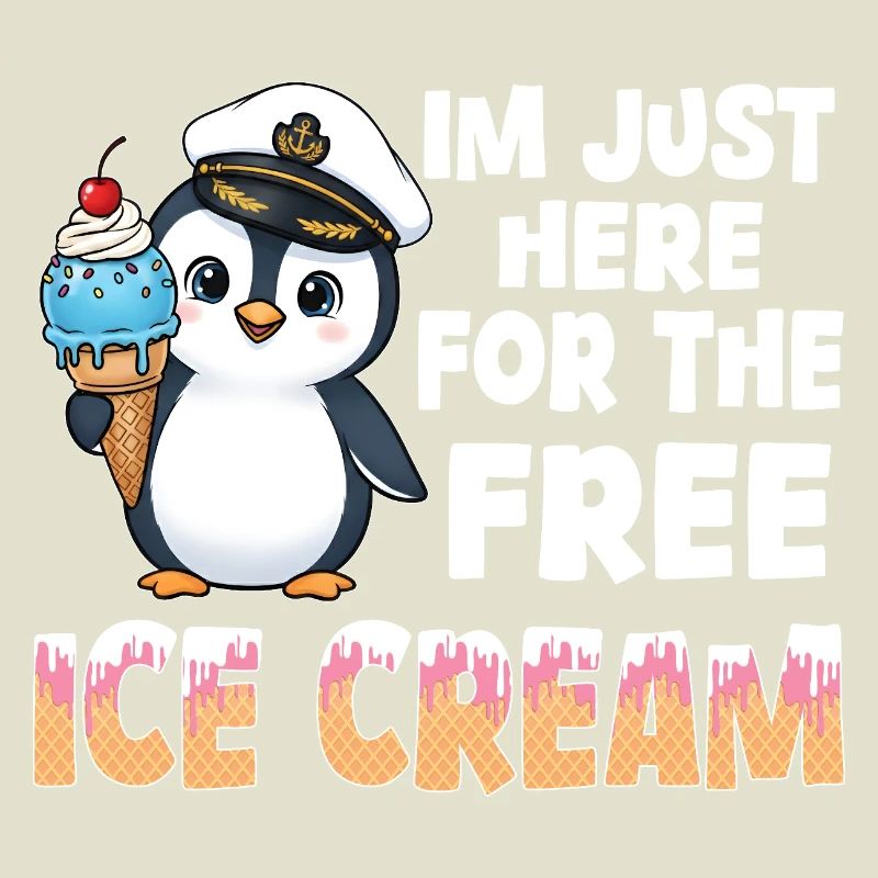 Penguin Captain Tee
