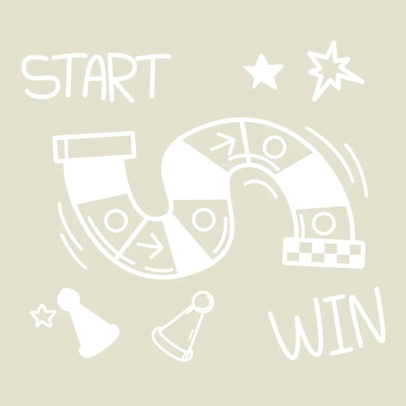 Start Gewinn Arcade Brettspiel