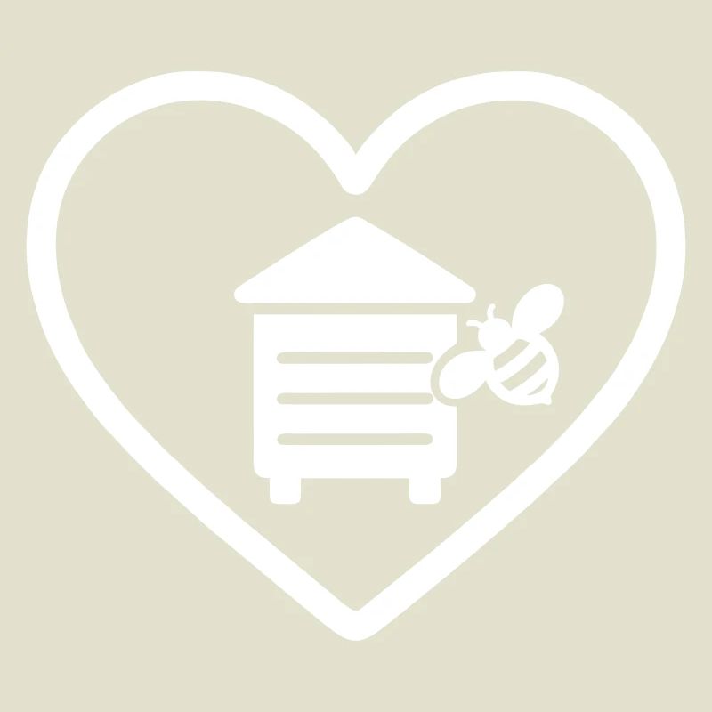 Heart Beekeeper Hive Bee