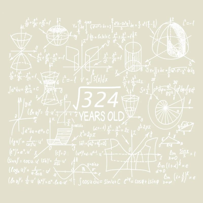 18th Birthday Math Math Student Mathefan