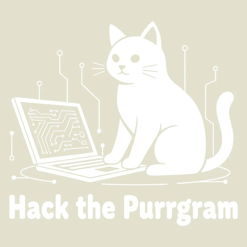 Purrrgram Hack: Cat Tech Humor
