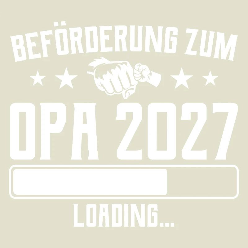 Beförderung zum Opa 2027 Loading Geschenk