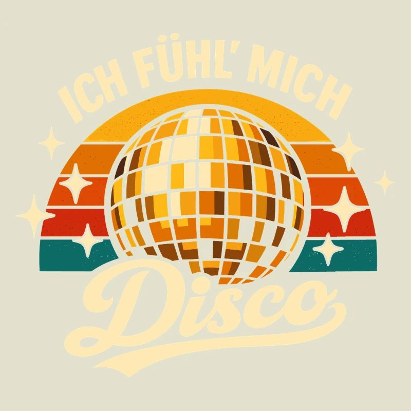Disco Retro Party 70er Geschenk