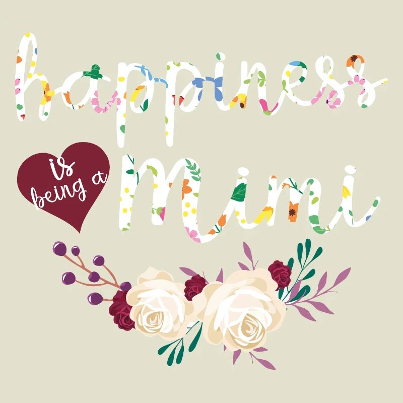 Mimi-Blumenhemd Süßes Oma-Geschenk Muttertagsgeschenk