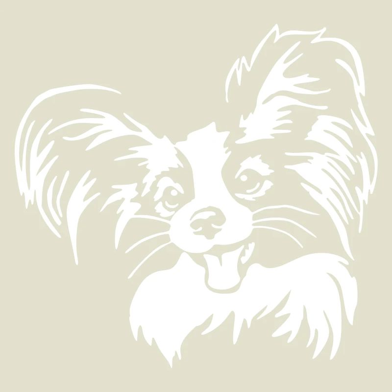 Papillon head "Black Edition"