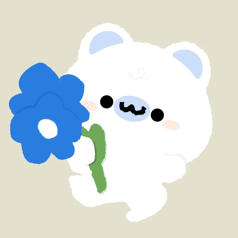 Romantischer Eisbär