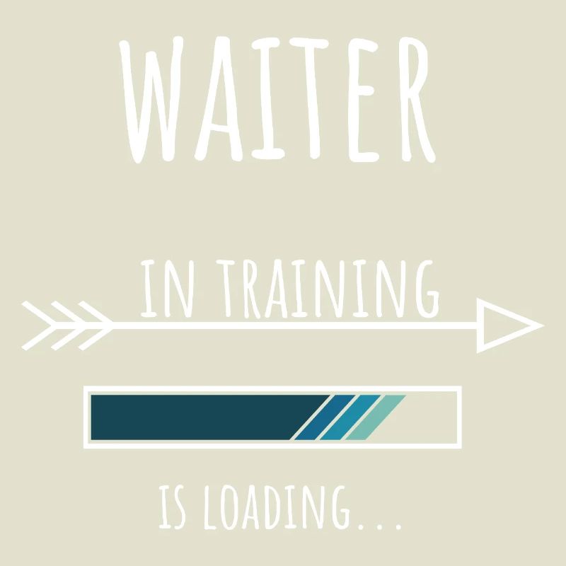 Waiter Geschenk Beruf Ausbildung Kellner
