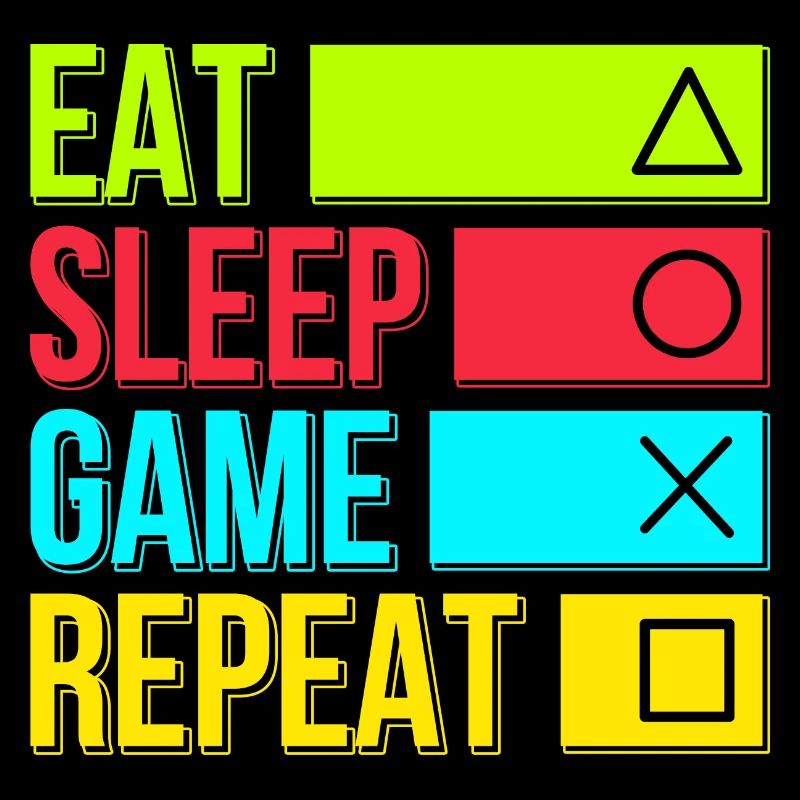 Manger le jeu de sommeil Répéter