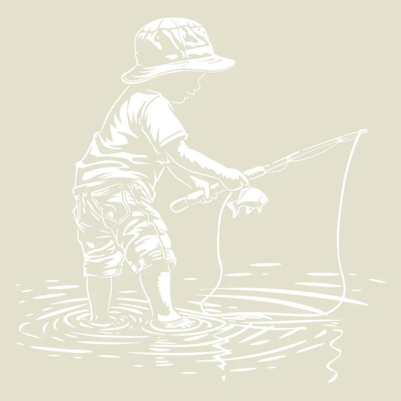 Angler Junge