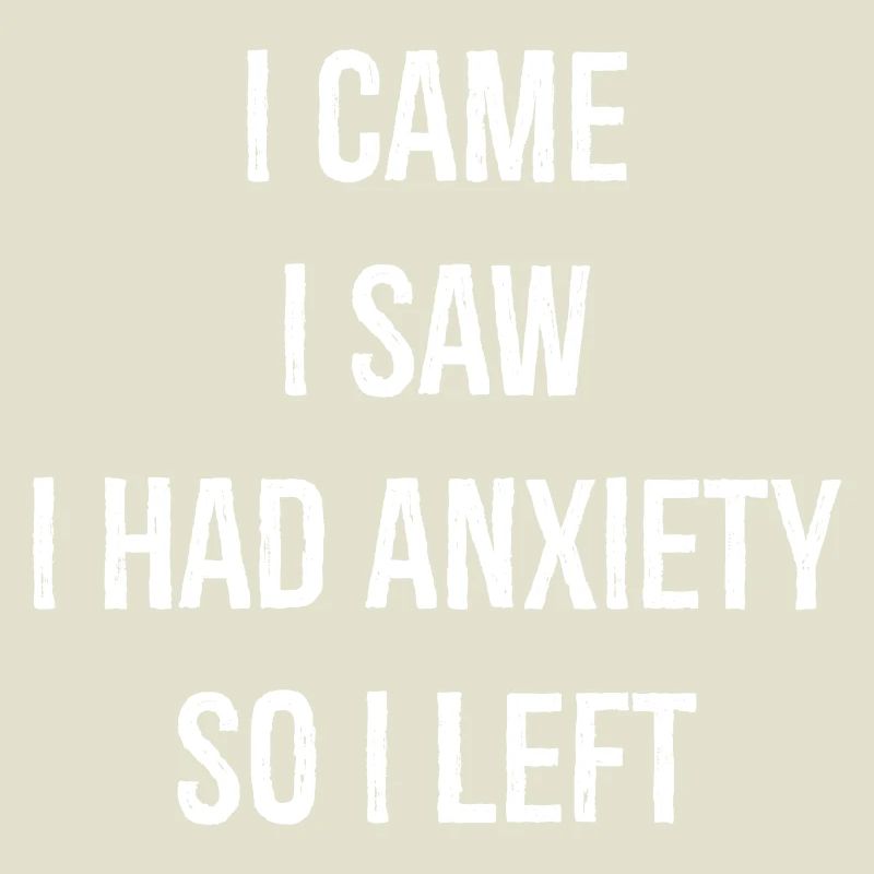 Je suis venu, j’ai vu que j’avais de l’anxiété alors je suis parti
