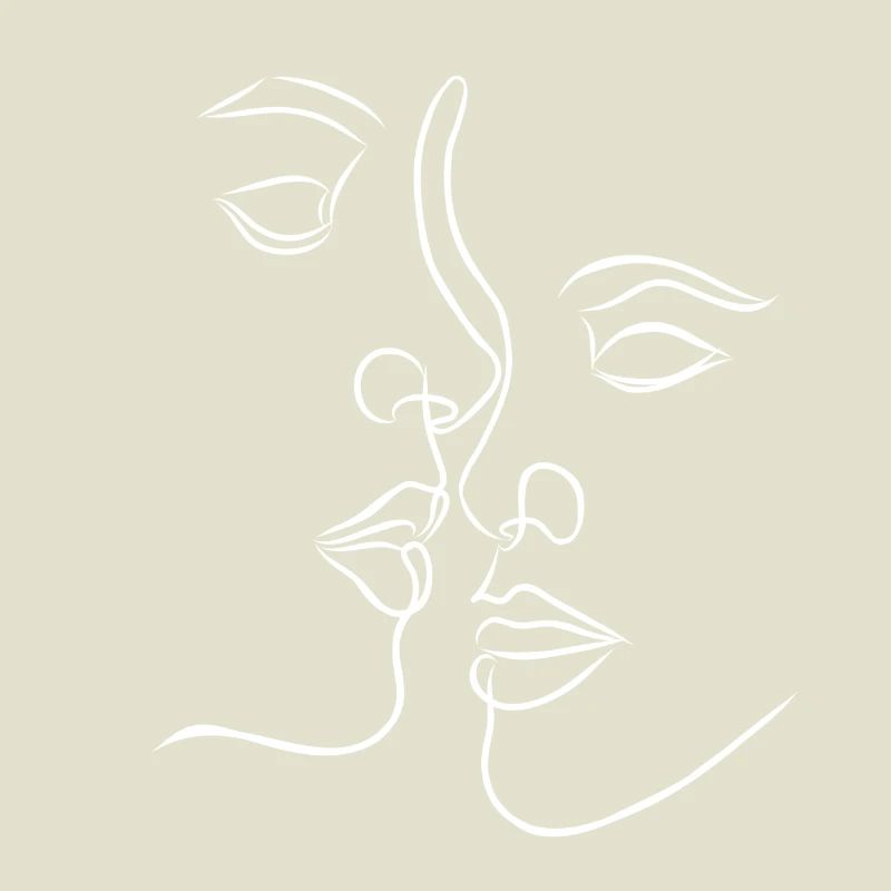 Faces in love