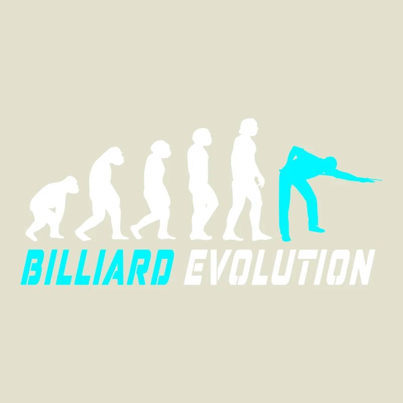 Billard Evolution Design / Geschenkidee