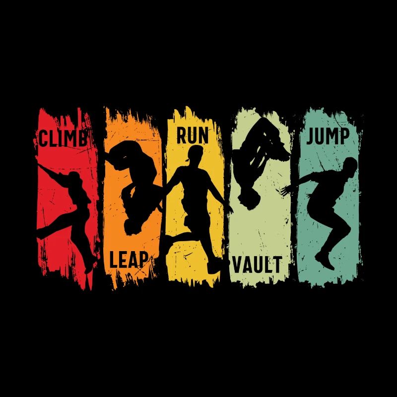 Parkour Free Running Climb Leap Run Vault Jump
