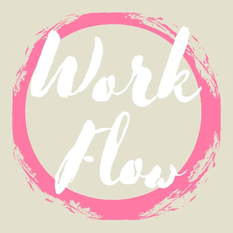 Work Flow Productivity Focus Motivation Shirt