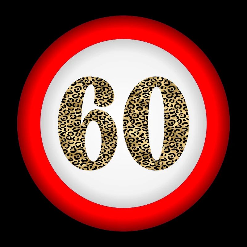 60th Birthday - NUMBER 60 ATTENTION