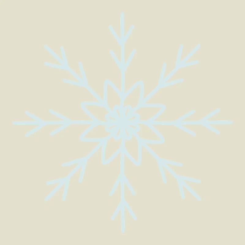 Conception élégante de motif de flocon de neige