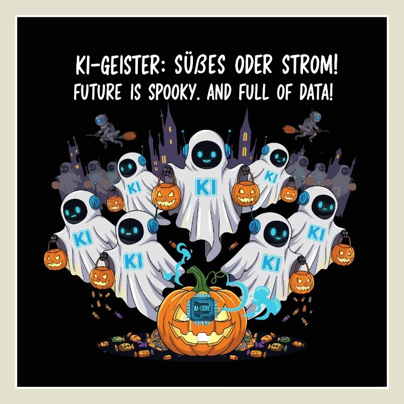 KI-Geister: Süßes oder Strom !