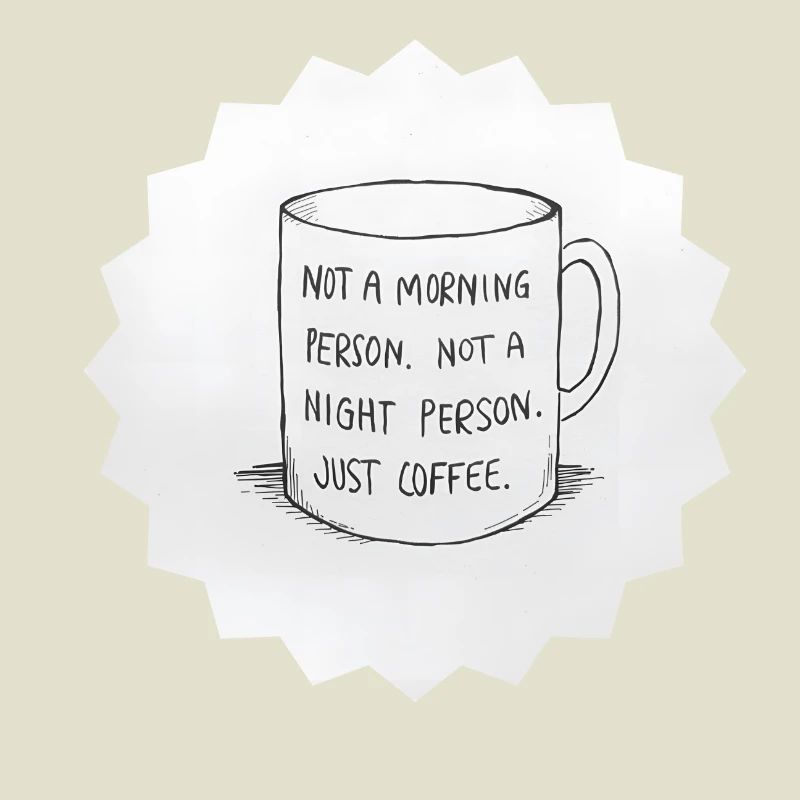 Koffein: Kein Morgen oder Abend, nur Kaffee