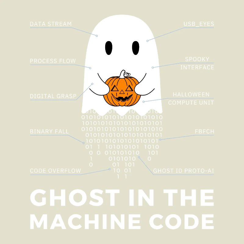 Codeur drôle, programmeur Halloween T-Shirt