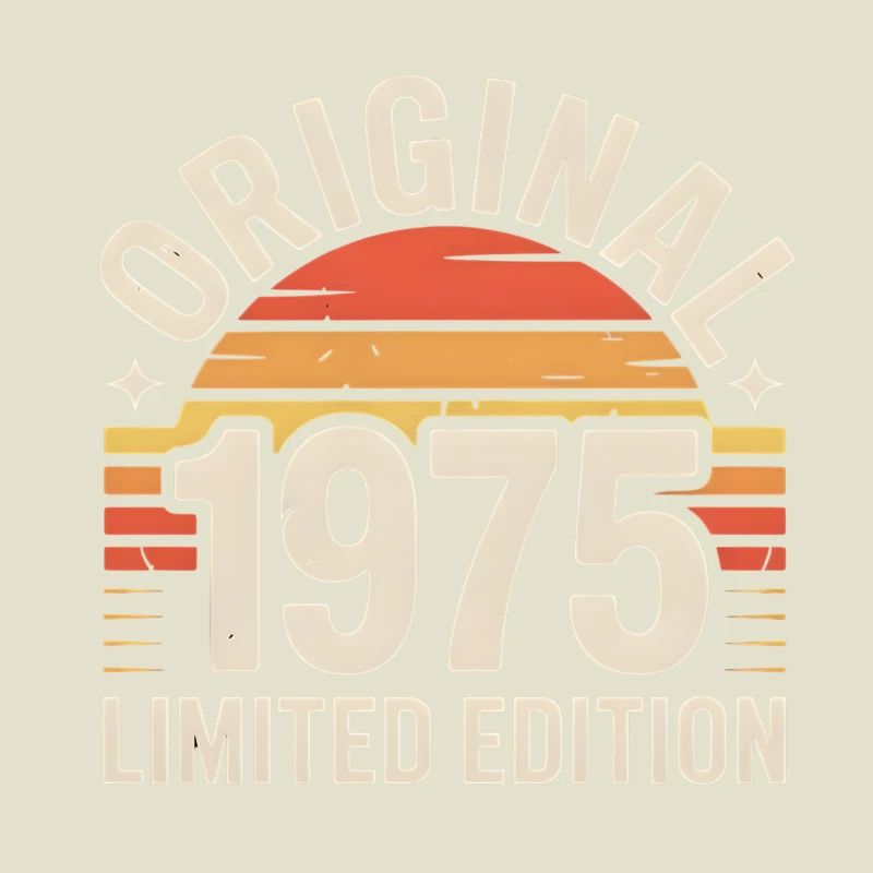 Original 1975 Edition Retro Sunset