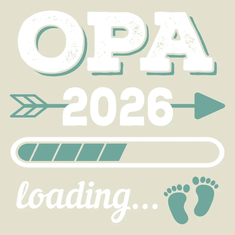 Opa 2026 Loading Werdender Großater Geschenkidee