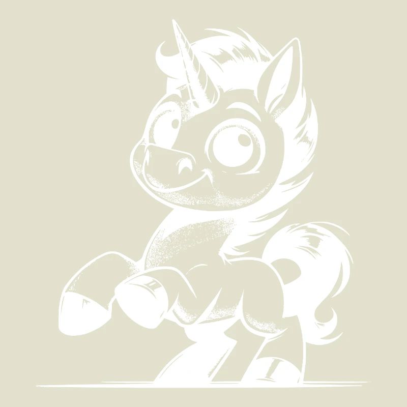 When unicorns simply look cool and charming