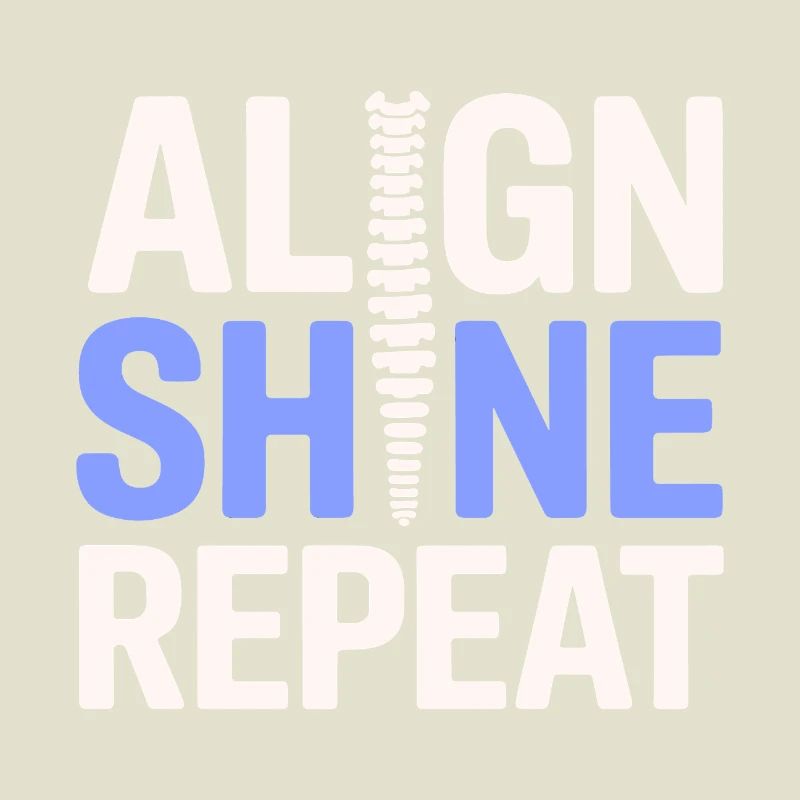 Chiropractor Align Shine Repeat Professional DC 