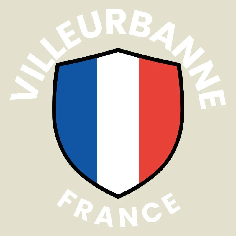 Conception du bouclier du drapeau français