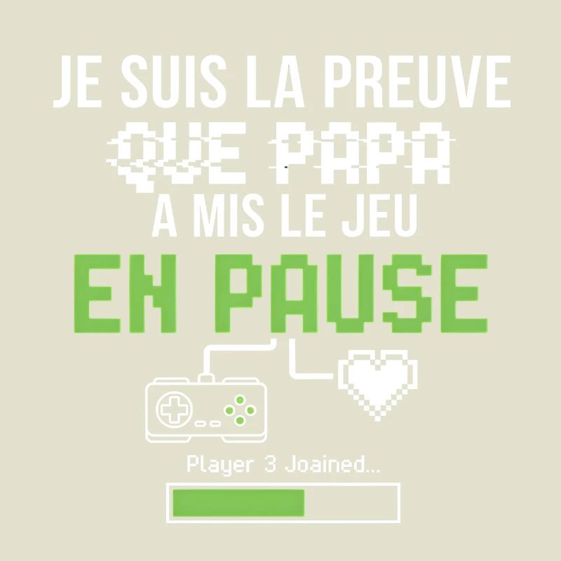 Pause Pixel Vert – Jeu Retro