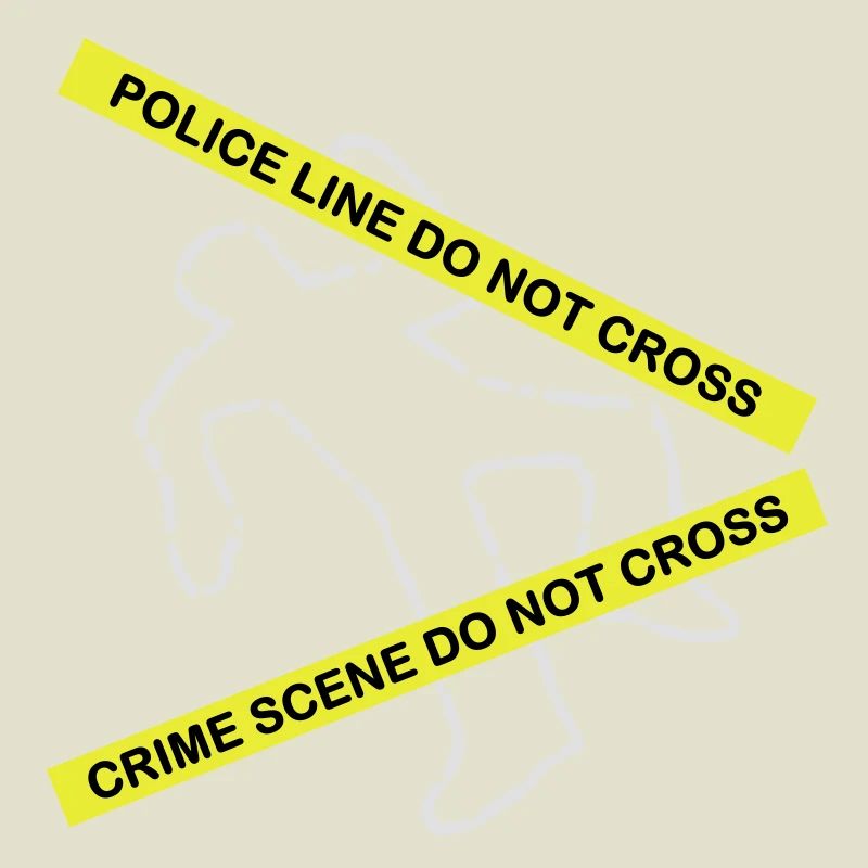 Crime scene set