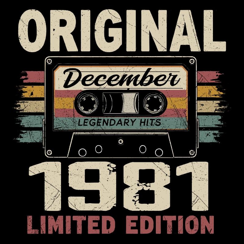 Dezember 1981 Geburtstagsgeschenk