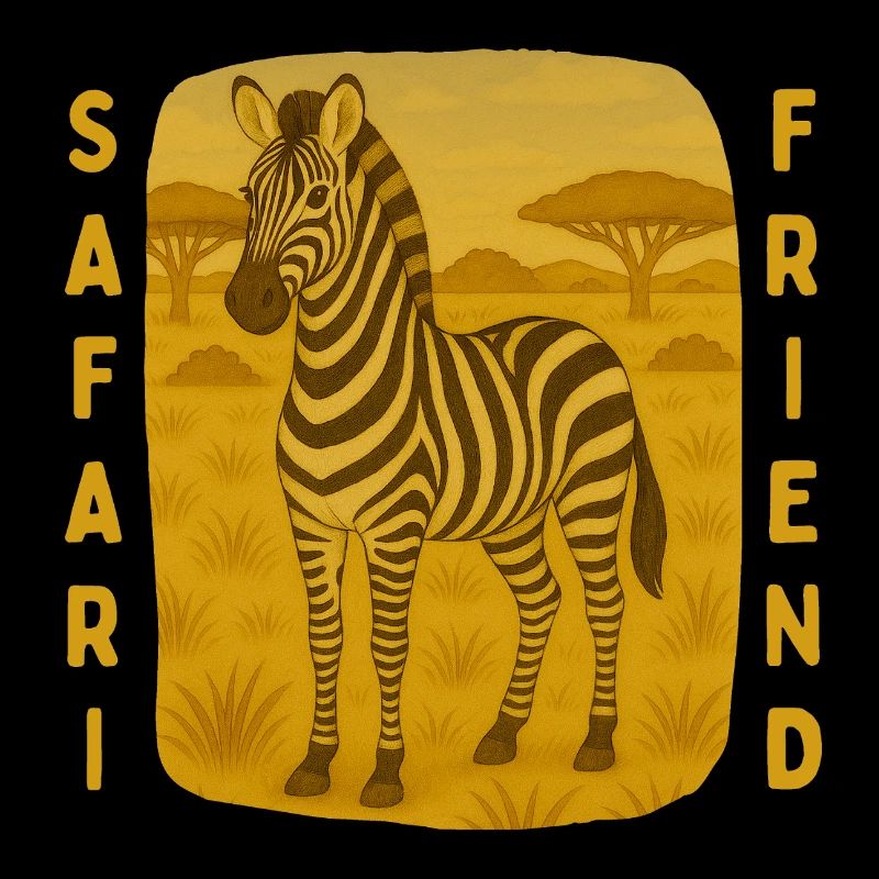 Zebra on Safari