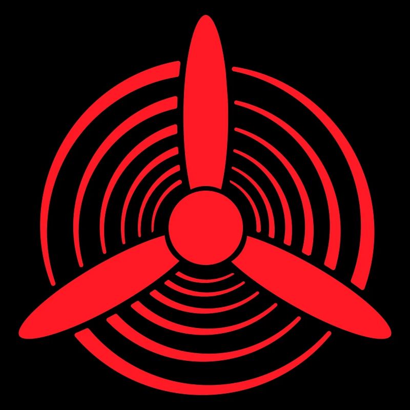 Roter Propeller