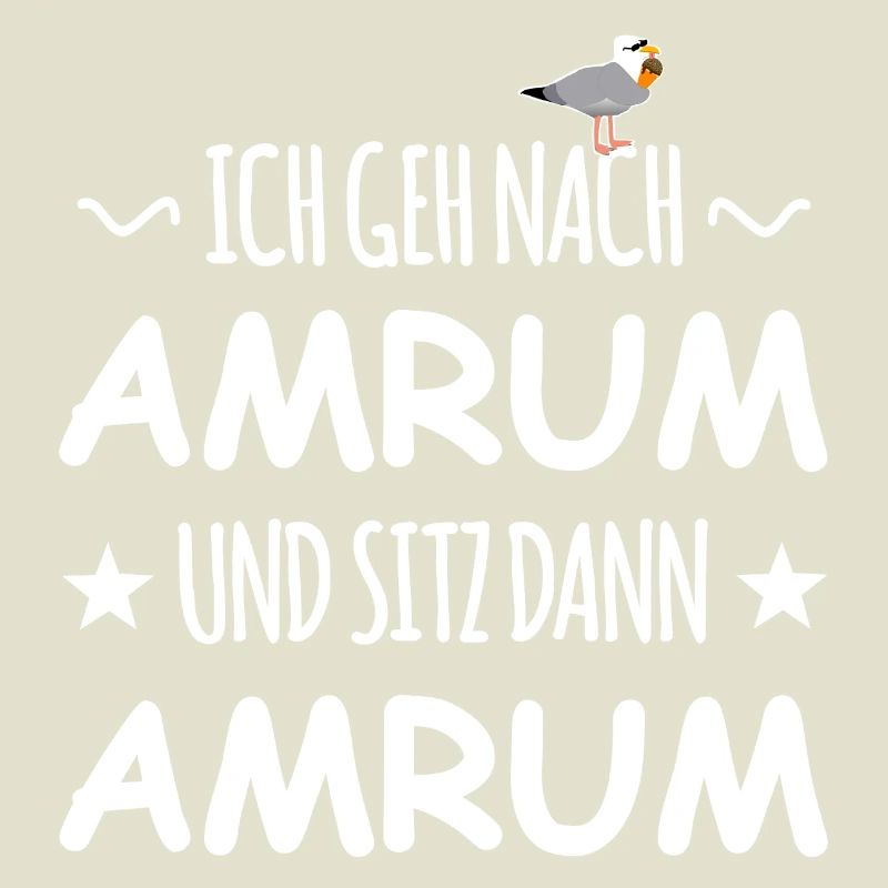 Amrum mit Schnaps Möwe