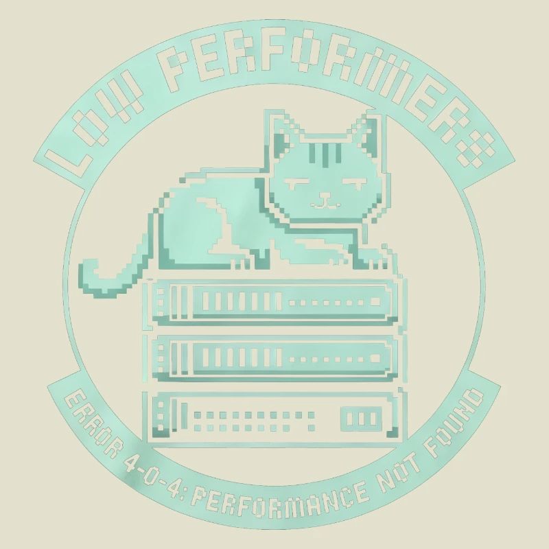 Low Performers Katze Server Pixel Art
