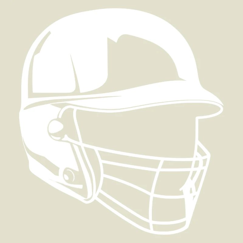 Dessin de casque de baseball