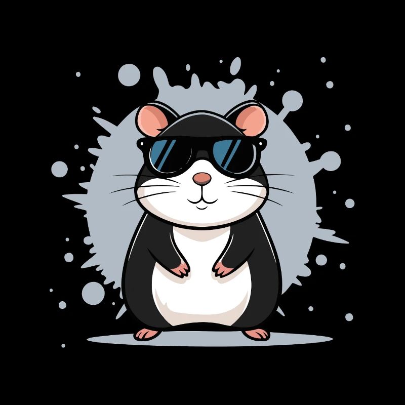 Hamster-Sonnenbrille