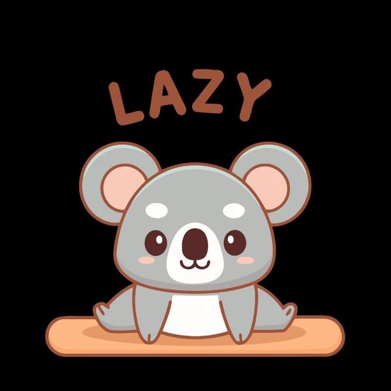 Zen Koala Sloth Meditating
