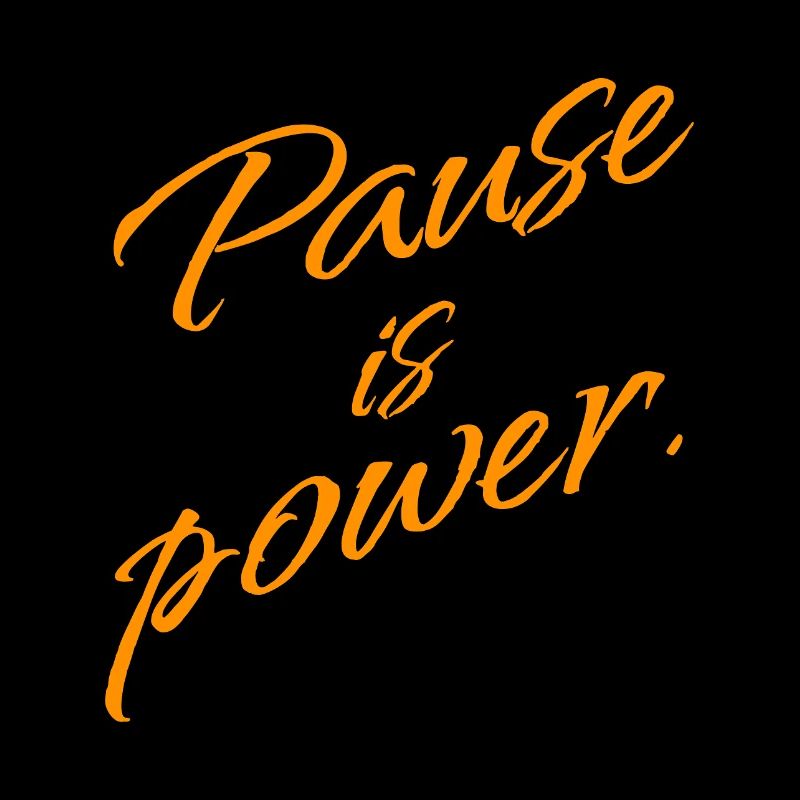 Pause est Pouvoir – Déclaration Repos & Réinitialisation