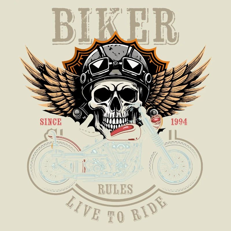 Biker Rules - Since 1994 - Live to Ride