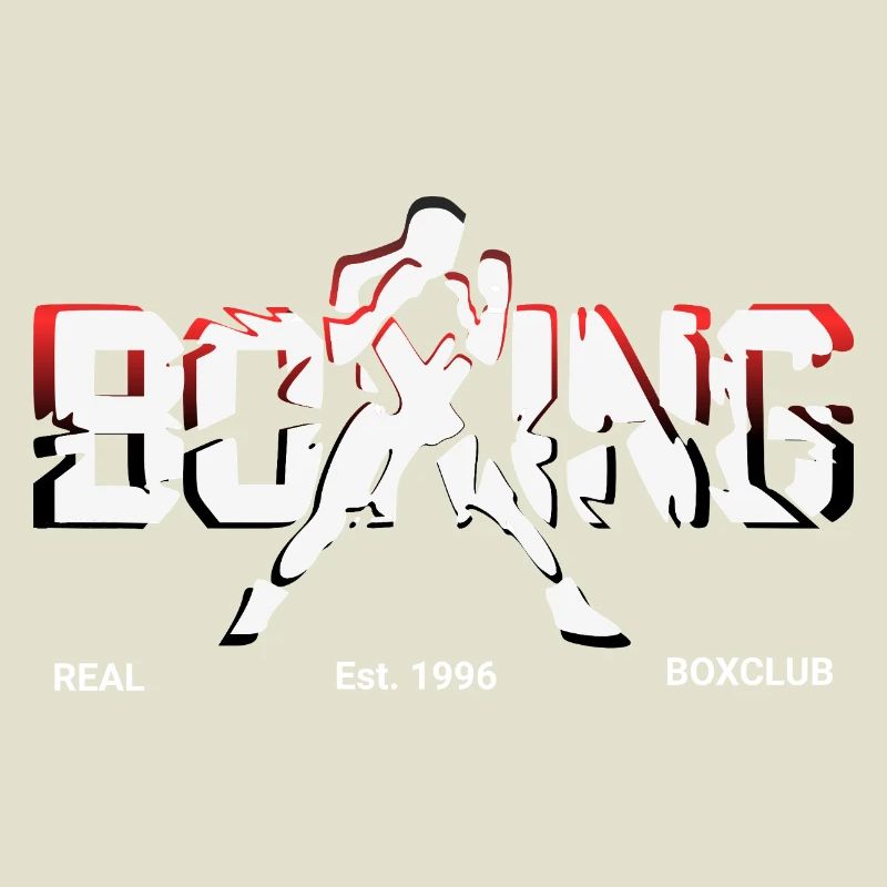 Logo boxe boxe