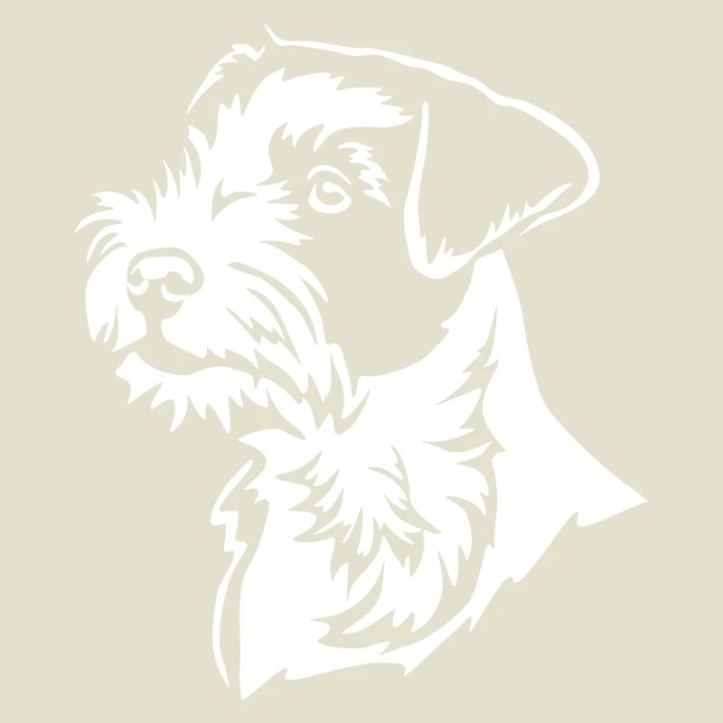 Parson Russell Terrier Head « Black Edition »