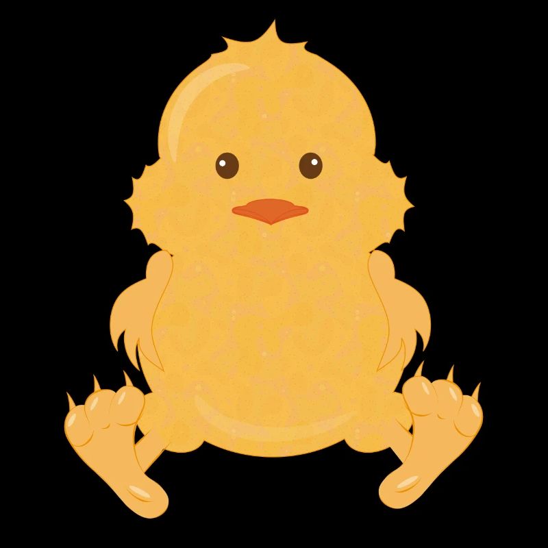 Oh comme c’est doux! Un poussin nouvellement éclos